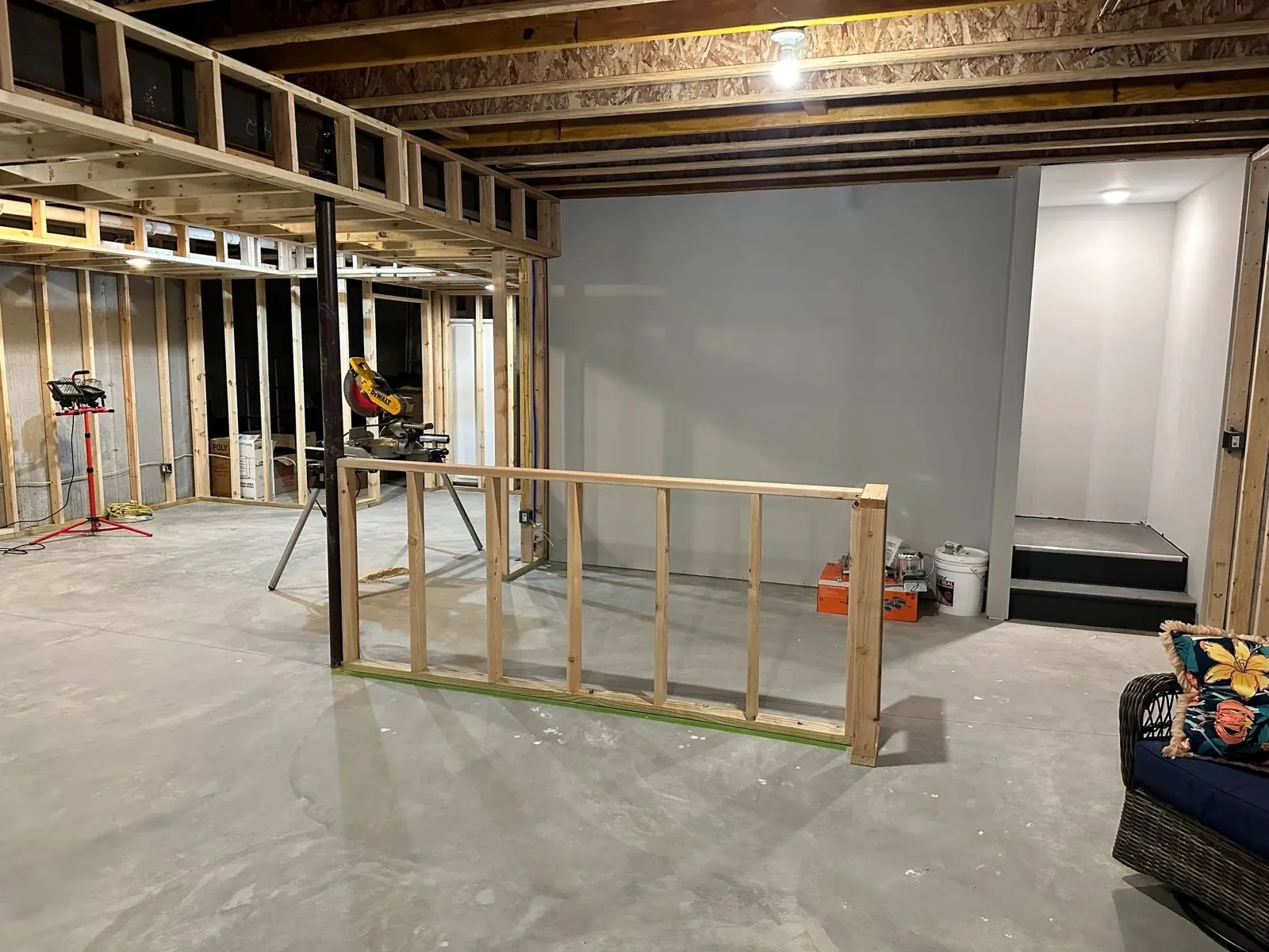 Basements project 25 completed by MDR Build in Greater St. Louis