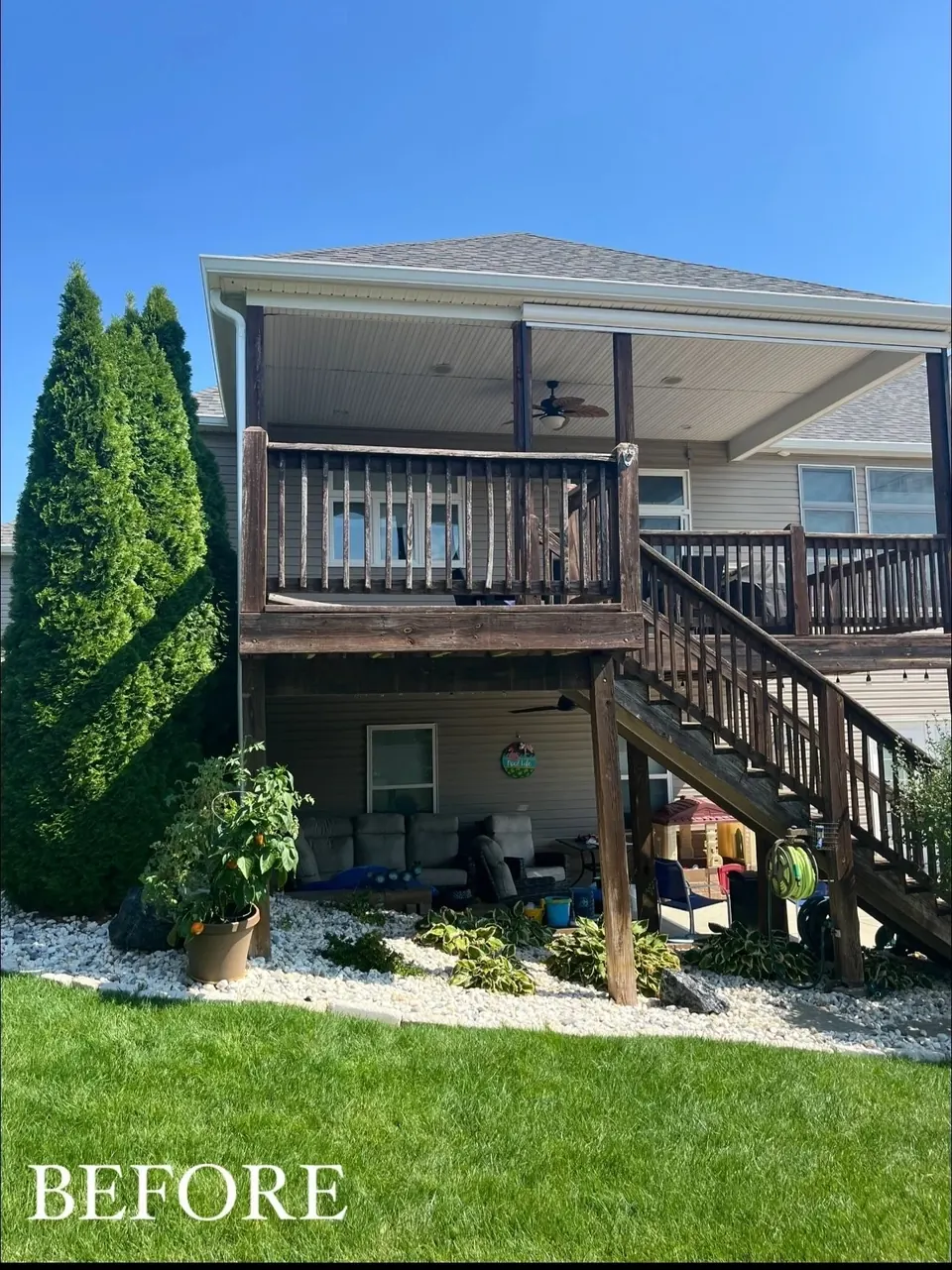 Decks & Railings project 1 completed by MDR Build in Greater St. Louis