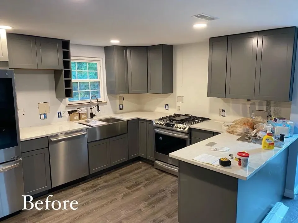 Bathroom & Kitchen Remodel project completed by MDR Build in Greater St. Louis