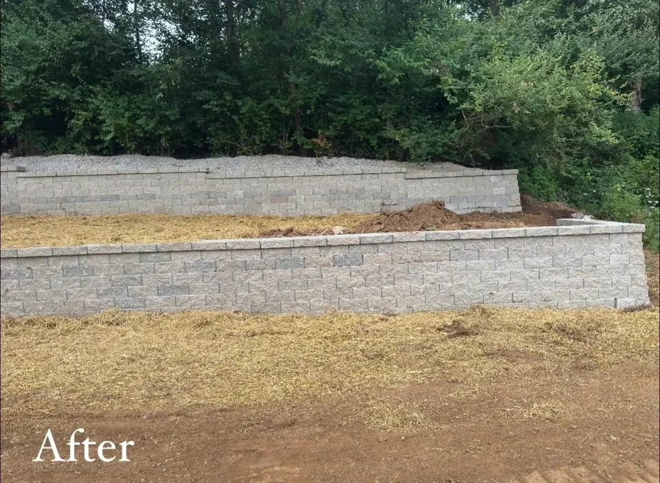 Retaining Walls project 22 completed by MDR Build in Greater St. Louis